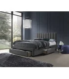 GRACE bed, GREY VELVET order